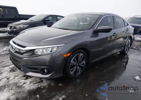 2018 Honda Civic Ex-T from USA, damaged, VIN JHMFC1F35JX024228